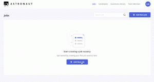 Astronaut add job