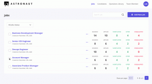 Astronaut bulk delete job