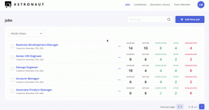 Astronaut delete via menu